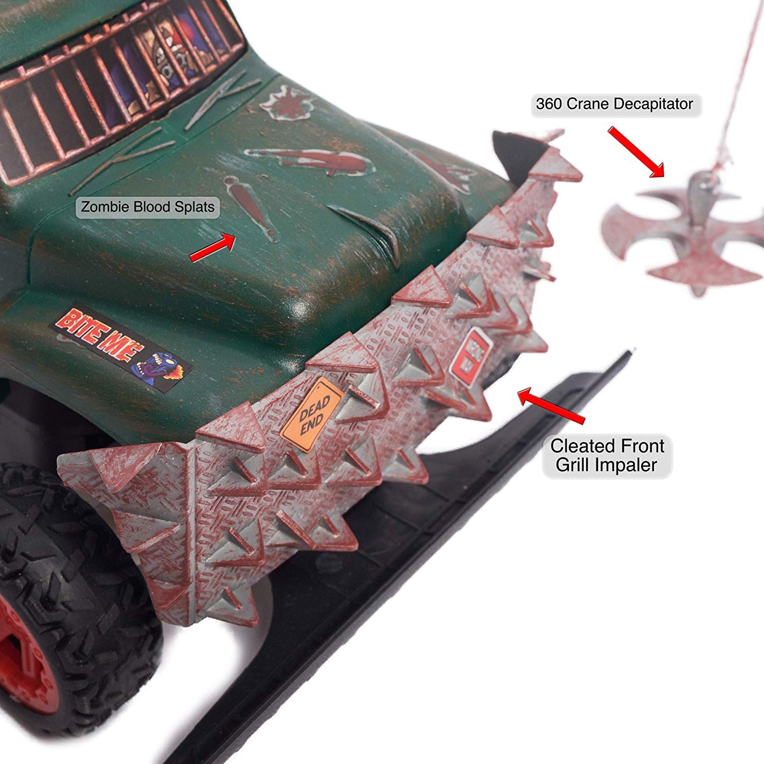 Redneck Roadkill Zombie Escape - 360 Crane Decapitator RC Truck